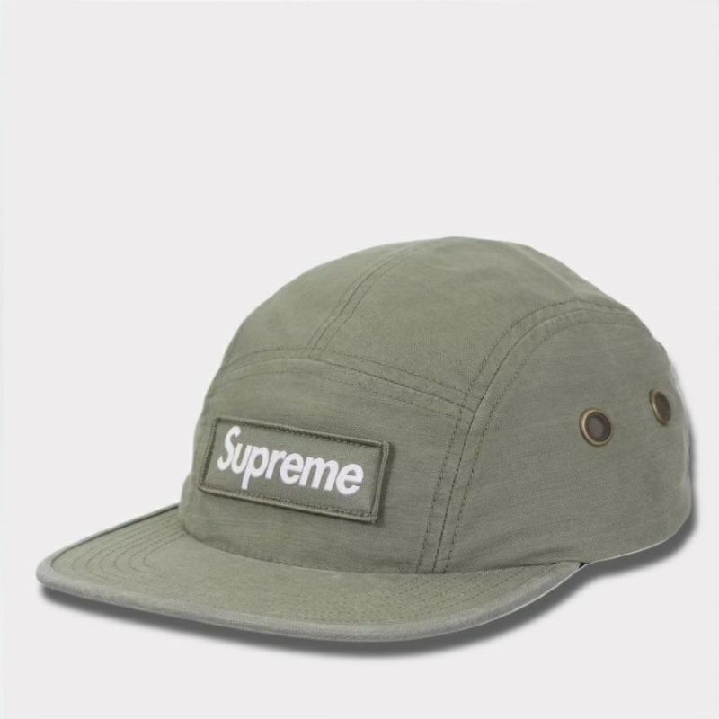 Supreme シュプリーム 2025SS Military Camp Cap ミリタリーキャンプキャップ ブラック オリーブ