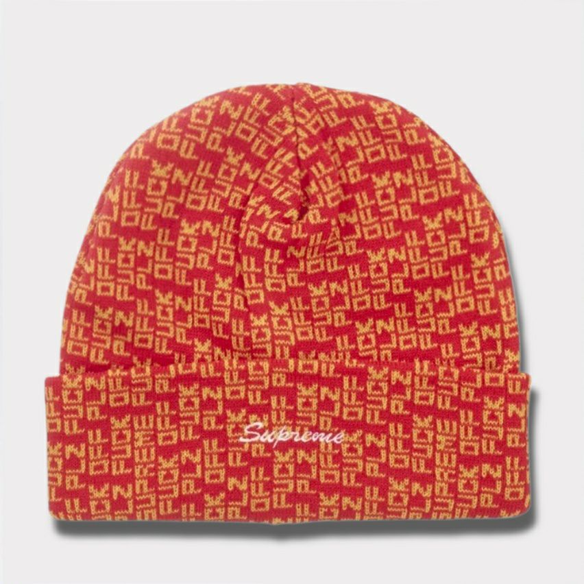 Supreme シュプリーム 2025SS Fuck Off Beanie ファックオフビーニー レッド
