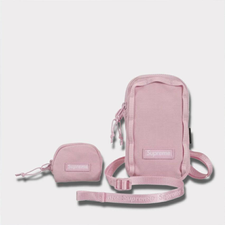 Supreme シュプリーム 2025SS Camera Bag + Mini Pouch カメラバッグ ミニポーチ ライトピンク