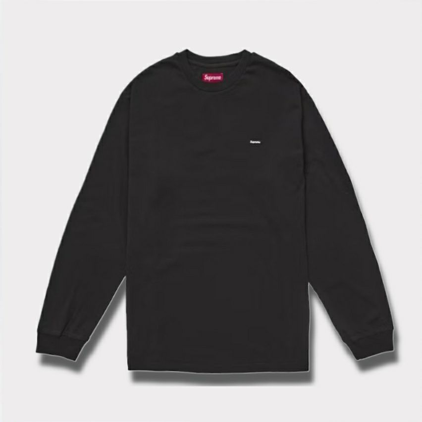Supreme シュプリーム 2025SS Small Box L/S Tee スモールボックスロングスリーブTシャツ ブラック 黒
