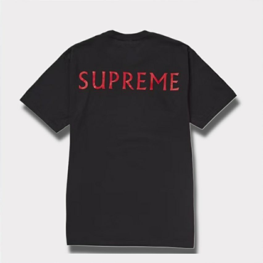 Supreme シュプリーム 2025SS Damien Hirst tee ダミアンハーストTシャツ ブラック 黒1