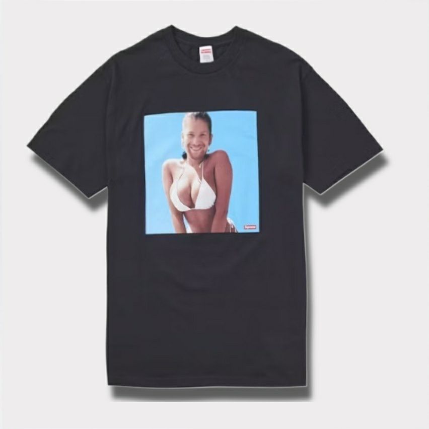  Supreme シュプリーム 2025SS Aphex Twin Windowlicker Tee エイフェックスツインウィンドウリッカーTシャツ ブラック　黒