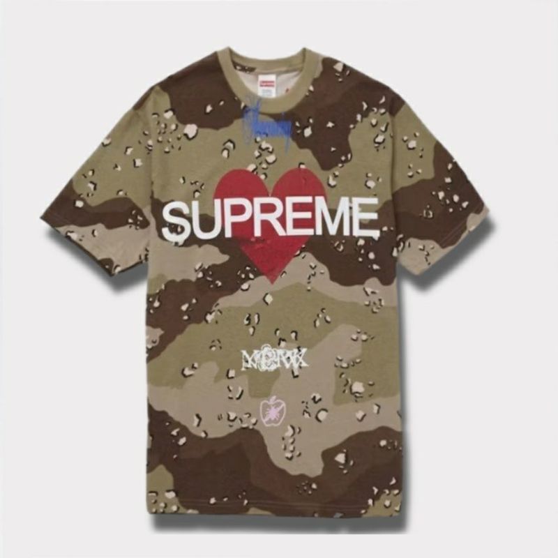 Supreme シュプリーム 2025SS Announcing Tee アナウンシングTシャツ チョコレートチップカモ