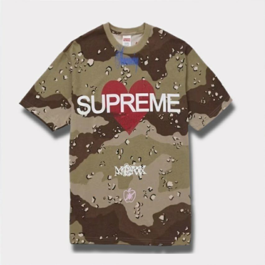 Supreme シュプリーム 2025SS Announcing Tee アナウンシングTシャツ チョコレートチップカモ