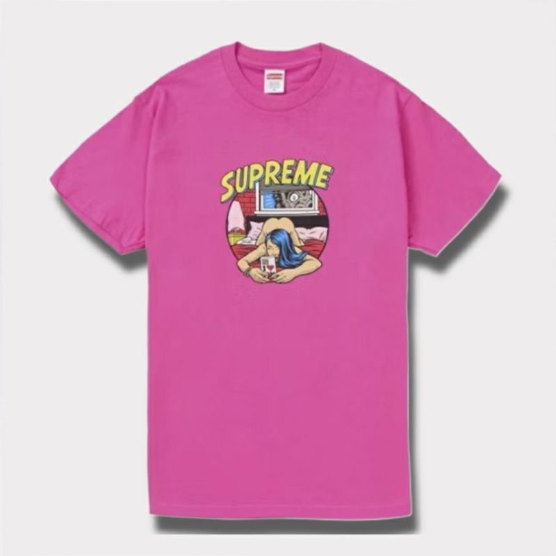 Supreme シュプリーム 2025SS Bedroom Tee ベッドルームTシャツ フーシャ