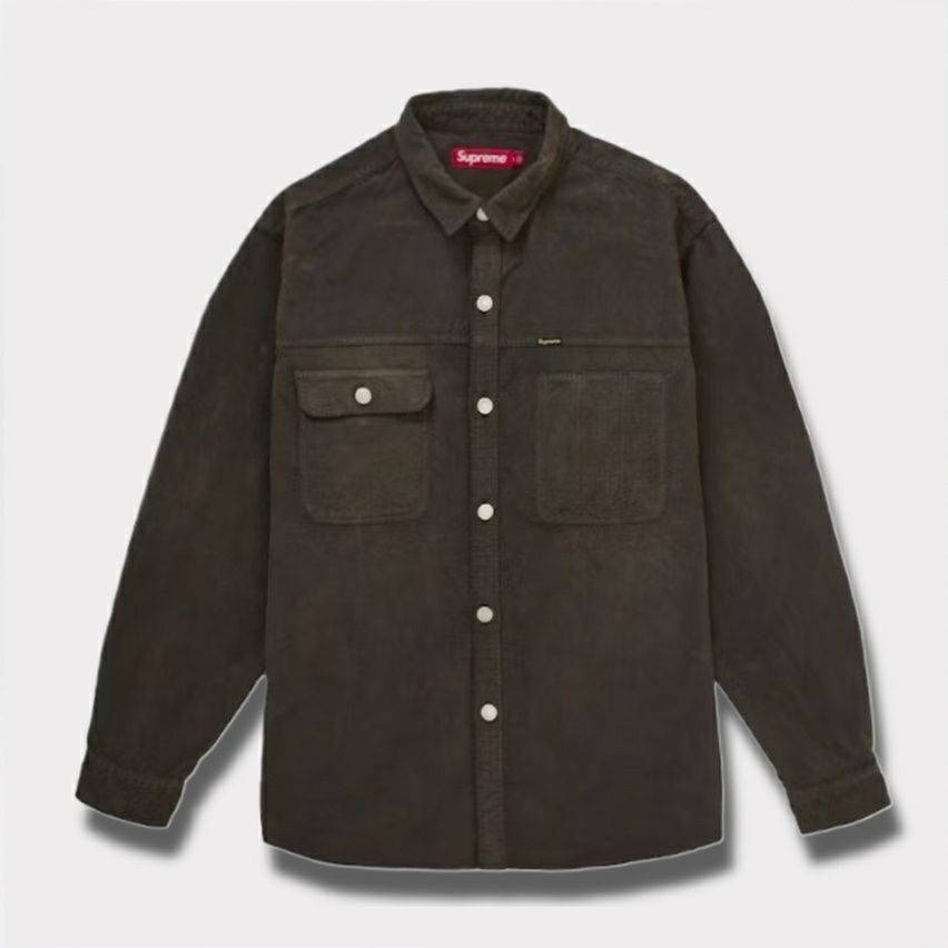 Supreme シュプリーム 2025SS Washed Corduroy Shirt ウォッシュ 