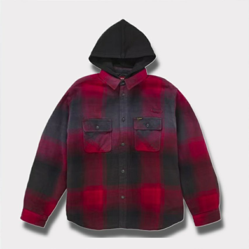 Supreme シュプリーム 2025SS Quilted Lined Hooded Flannel Shirt 
