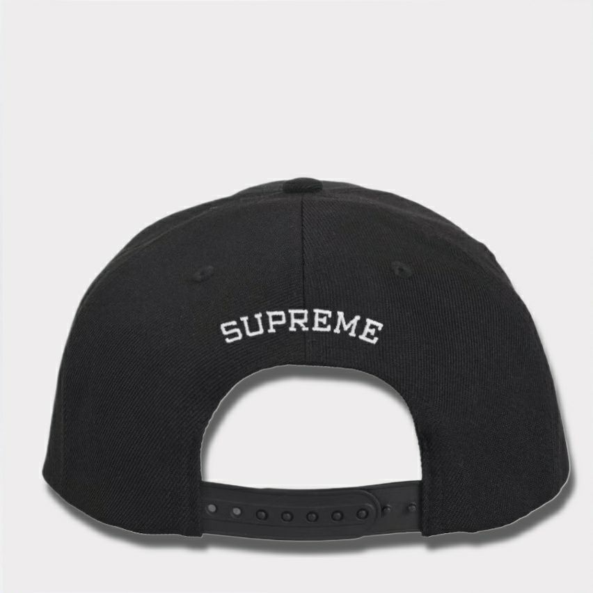 Supreme シュプリーム 2025SS Aphex Twin 6-Panel Cap エイフェックスツイン6パネルキャップ ブラック　黒1