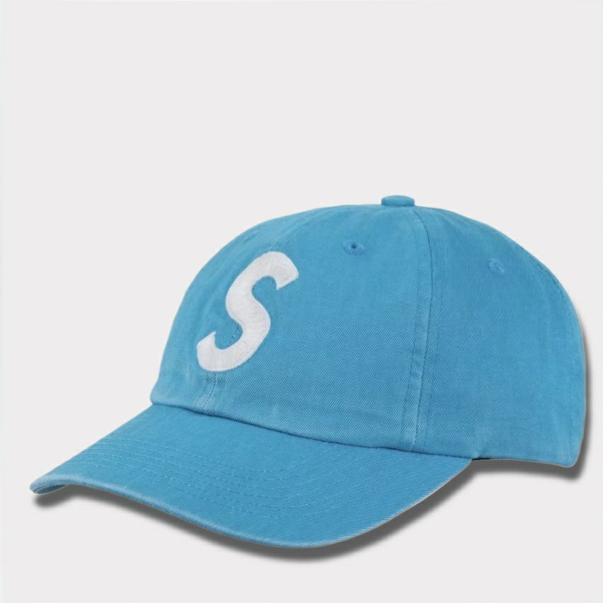 Supreme シュプリーム 2025SS Pigment Coated S Logo 6Panel ピグメントコートSロゴ6パネルキャップ ブライトブルー