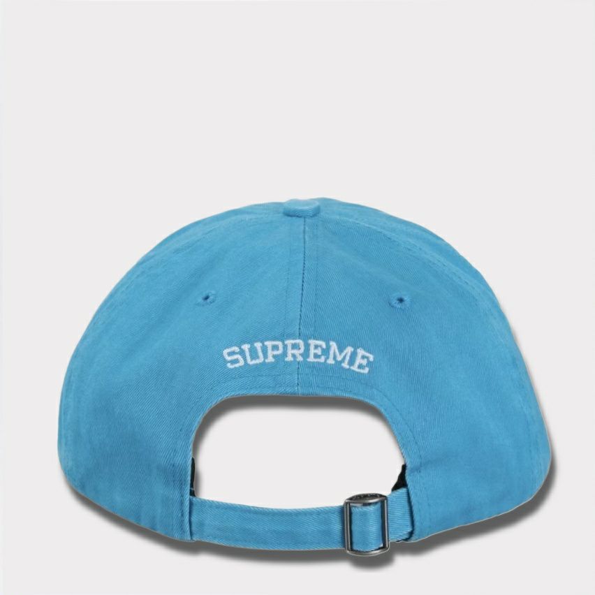 Supreme シュプリーム 2025SS Pigment Coated S Logo 6Panel ピグメントコートSロゴ6パネルキャップ ブライトブルー1