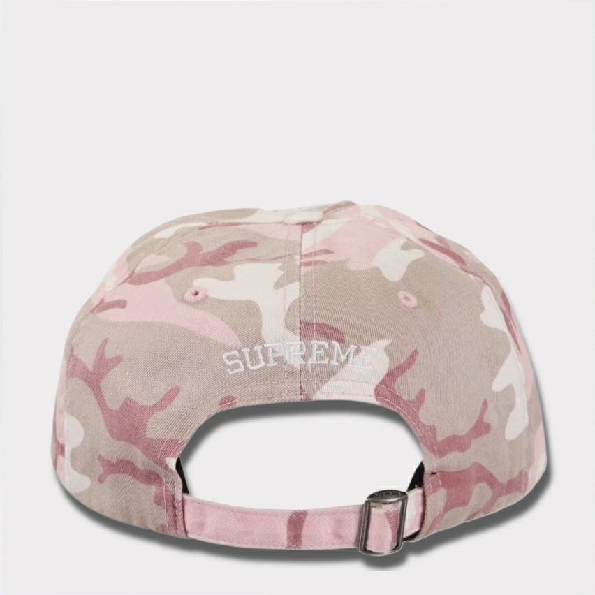  Supreme シュプリーム 2025SS Pigment Coated S Logo 6Panel ピグメントコートSロゴ6パネルキャップ ピンクカモ2