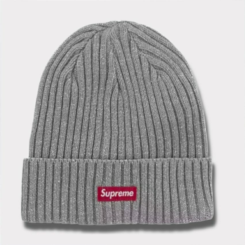 Supreme シュプリーム 2025SS Overdyed Beanie オーバーダイドビーニー ニット帽 メタリックシルバー