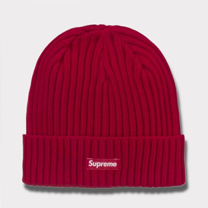 Supreme シュプリーム 2025SS Overdyed Beanie オーバーダイドビーニー ニット帽 レッド 赤