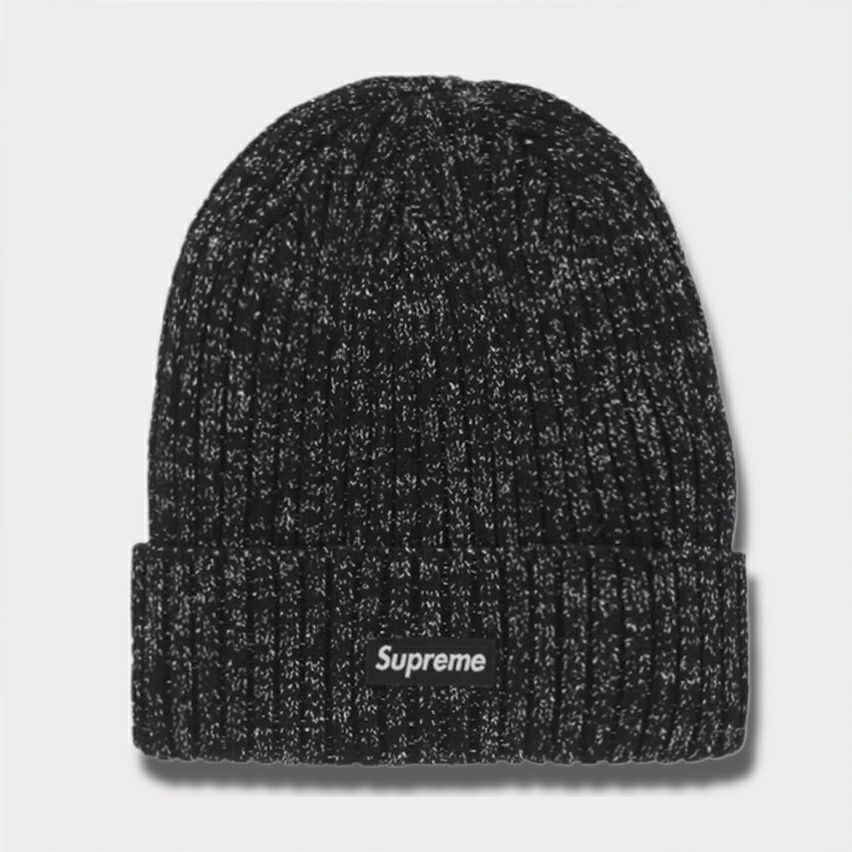 Supreme シュプリーム 2025SS Overdyed Beanie オーバーダイドビーニー ニット帽 メタリックブラック