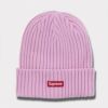 Supreme シュプリーム 2025SS Overdyed Beanie オーバーダイドビーニー ニット帽 ピンク