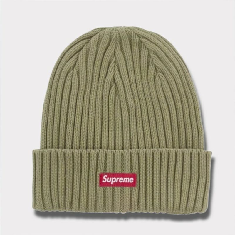 Supreme シュプリーム 2025SS Overdyed Beanie オーバーダイドビーニー ニット帽　ダスティーオリーブ