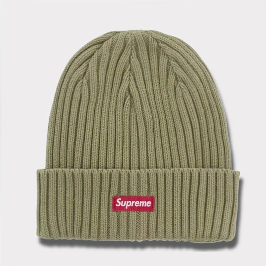 Supreme シュプリーム 2025SS Overdyed Beanie オーバーダイドビーニー ニット帽　ダスティーオリーブ