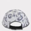  Supreme シュプリーム 2025SS Floral Jacquard Camp Cap フローラルジャガードキャンプキャップ ホワイト1