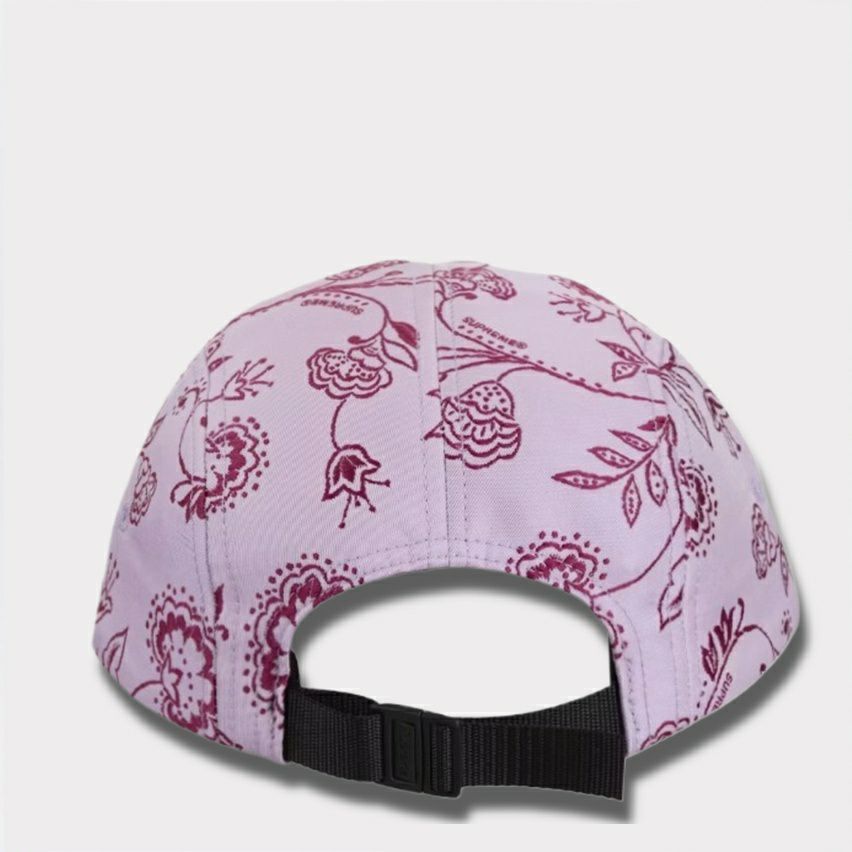Supreme シュプリーム 2025SS Floral Jacquard Camp Cap フローラルジャガードキャンプキャップ ピンク1