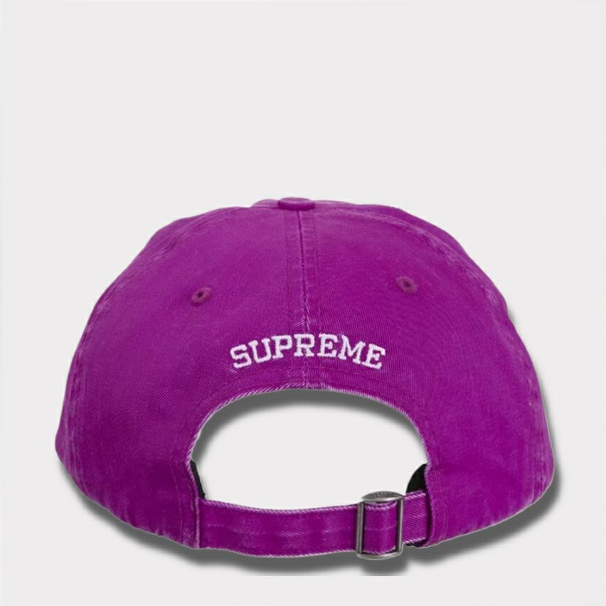 Supreme シュプリーム 2025SS License Plate 6Panel Cap ライセンスプレート6パネルキャップ パープル2