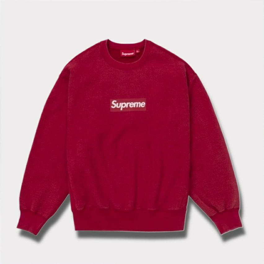 Supreme シュプリーム 2025SS Washed Box Logo Crewneck ウォッシュ 