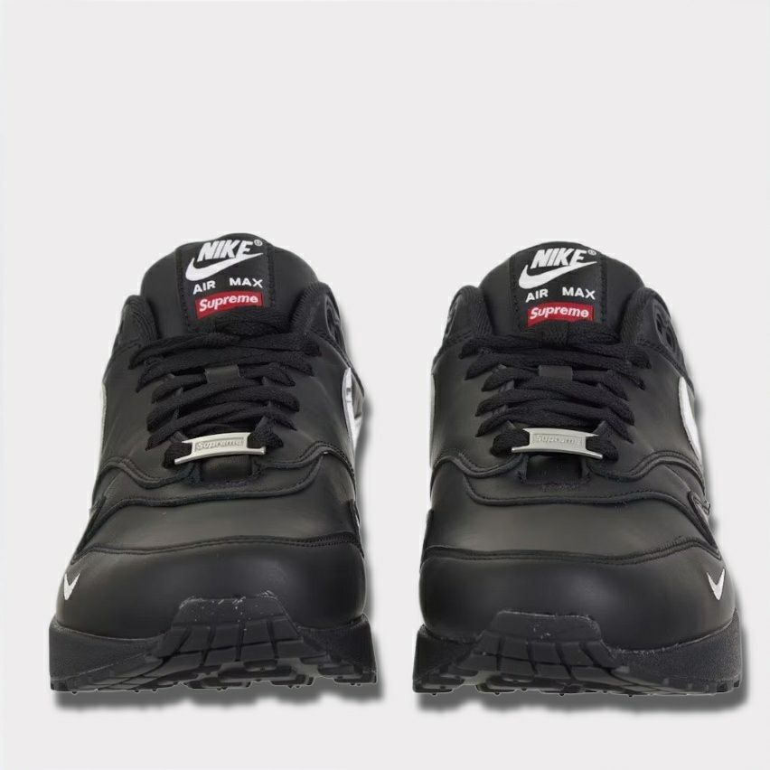 2025ss Supreme Nike Air Max 1 シュプリーム ナイキエアマックス1 ブラック 黒1