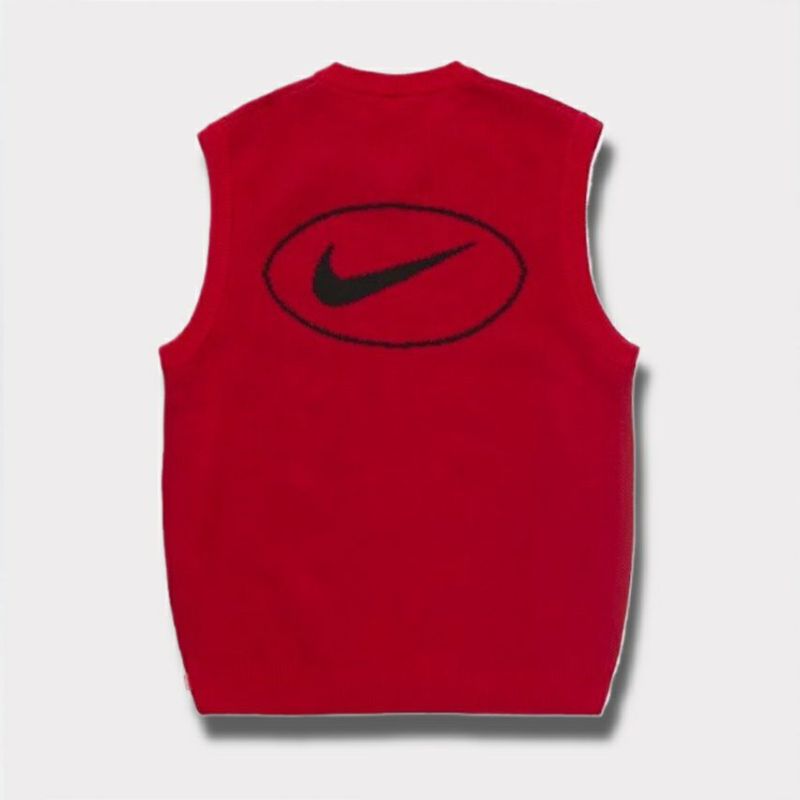 Supreme シュプリーム 2025SS Nike Sweater Vest ナイキセーターベスト レッド 赤