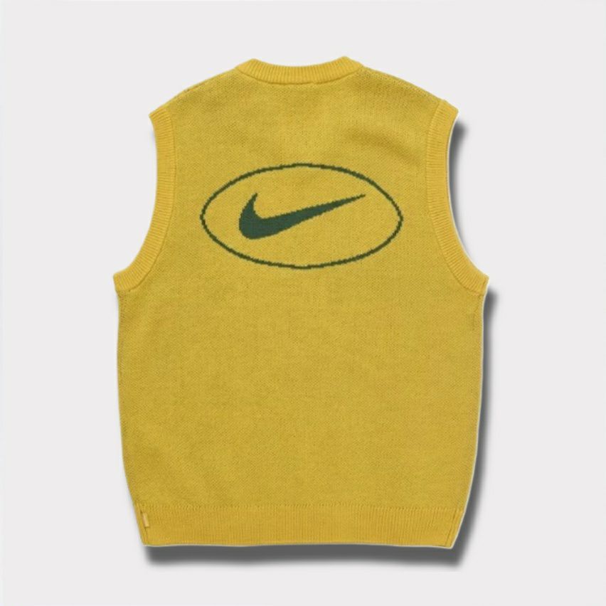 Supreme シュプリーム 2025SS Nike Sweater Vest ナイキセーターベスト イエロー