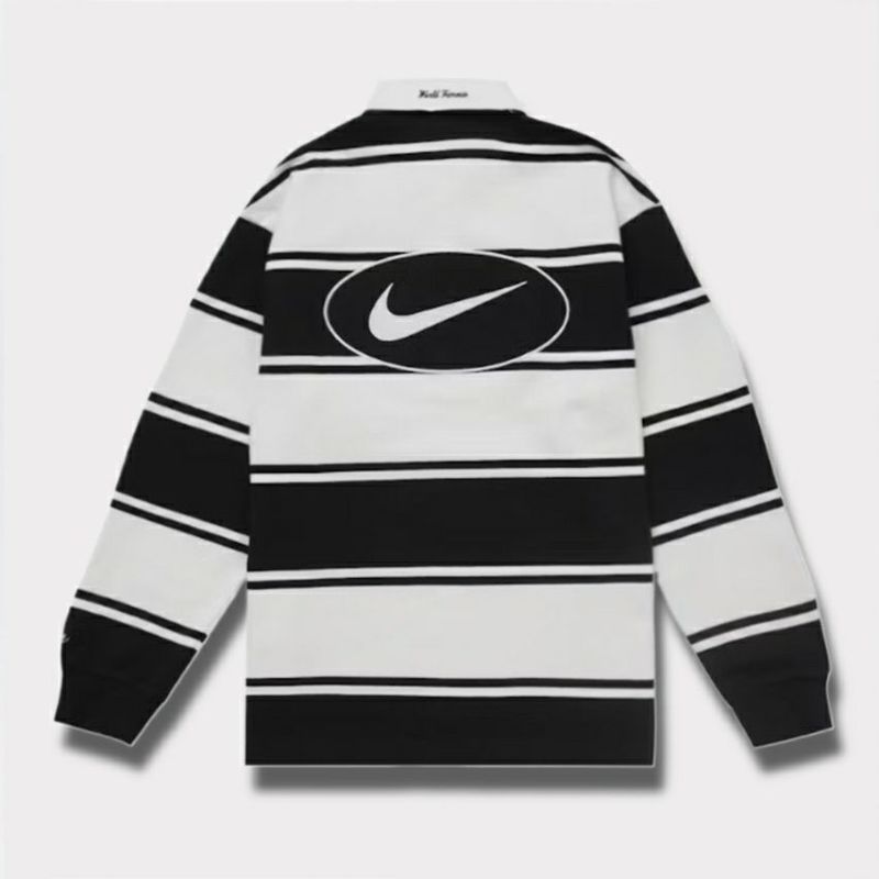  Supreme シュプリーム 2025SS Nike Stripe Rugby ナイキストライプラグビー ブラック 黒