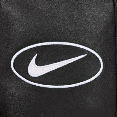 Supreme シュプリーム 2025SS Nike Leather Shoulder Bag ナイキレザーショルダーバッグ ブラック　黒2