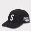 Supreme シュプリーム 2025SS World Famous S Logo 6Panel Cap ワールドフェイマスSロゴ6パネルキャップ ブラック 黒