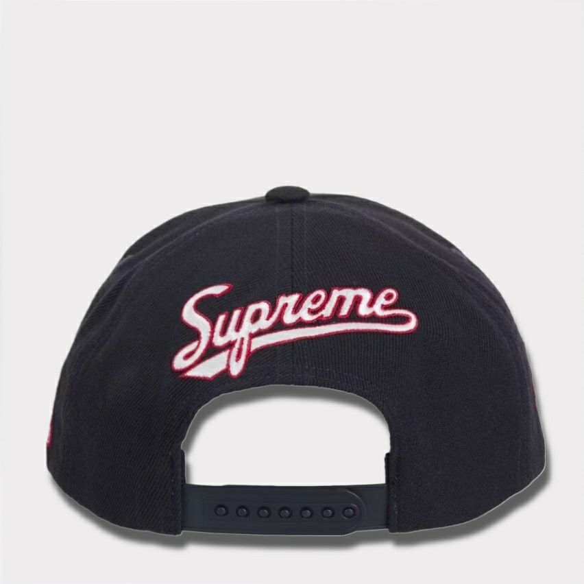 Supreme シュプリーム 2025SS World Famous S Logo 6Panel Cap ワールドフェイマスSロゴ6パネルキャップ ネイビー　紺1