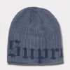 Supreme シュプリーム 2025SS Old English Printed Beanie オルドイングリッシュプリントビーニー ニット帽 スレート