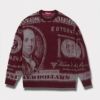 Supreme シュプリーム 2025SS Money Sweater マニーセーター バーガンディ