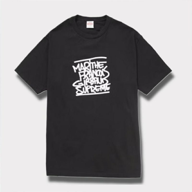 Supreme シュプリーム 2025SS Marithe + Francois Girbaud Tee マリテ + フランソワ ジルボー Tシャツ ブラック 黒
