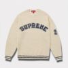 Supreme シュプリーム 2025SS Textured Arc Sweater テクスチャードアークセーター クリーム