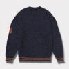  Supreme シュプリーム 2025SS Textured Arc Sweater テクスチャードアークセーター ネイビー1