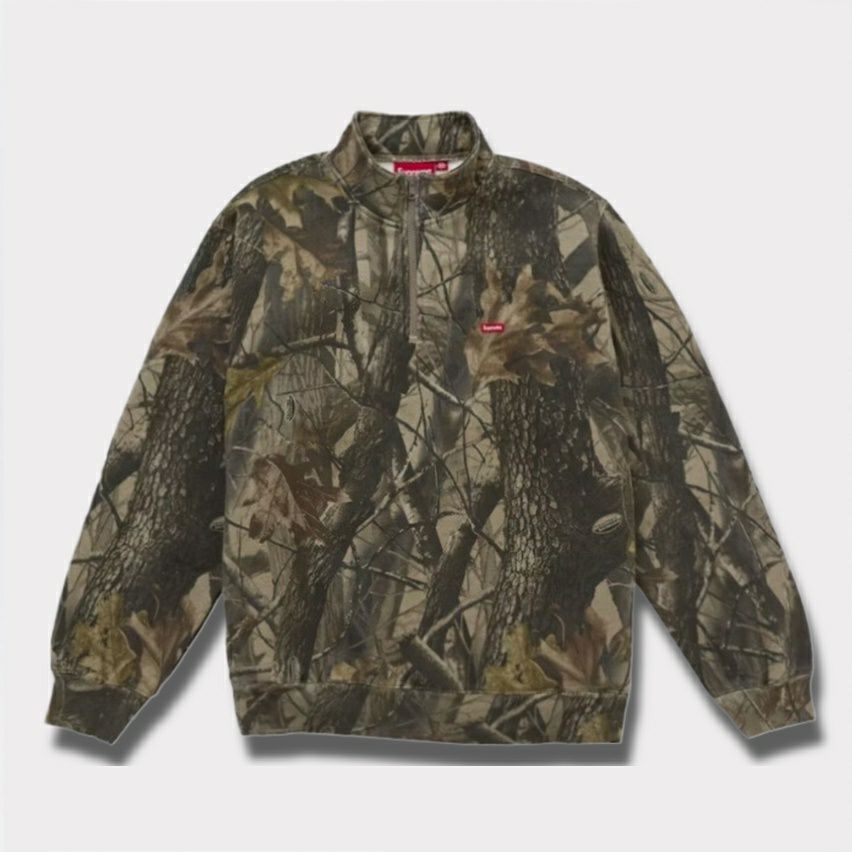 Supreme シュプリーム 2025SS Small Box Half Zip Pullover スモールボックスハーフジッププルオーバー リアルツリー