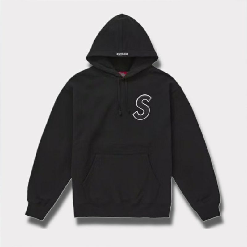 Supreme シュプリーム 2025SS S Logo Hooded Sweatshirt Sロゴフードパーカー ブラック 黒