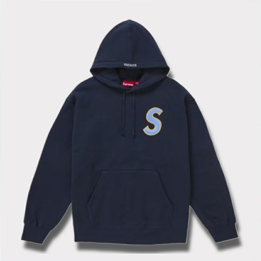 Supreme シュプリーム 2025SS S Logo Hooded Sweatshirt Sロゴフードパーカー ネイビー 紺