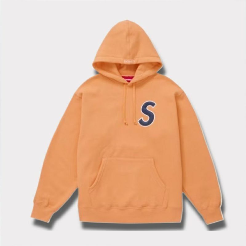  Supreme シュプリーム 2025SS S Logo Hooded Sweatshirt Sロゴフードパーカー ブライトオレンジ