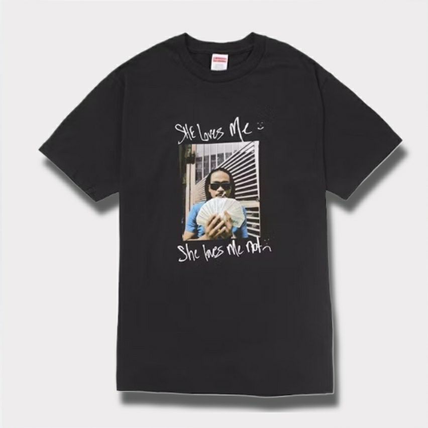  Supreme シュプリーム 2025SS Max B Tee マックスB Tシャツ ブラック 黒