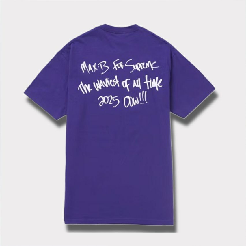 Supreme シュプリーム 2025SS Max B Tee マックスB Tシャツ パープル1
