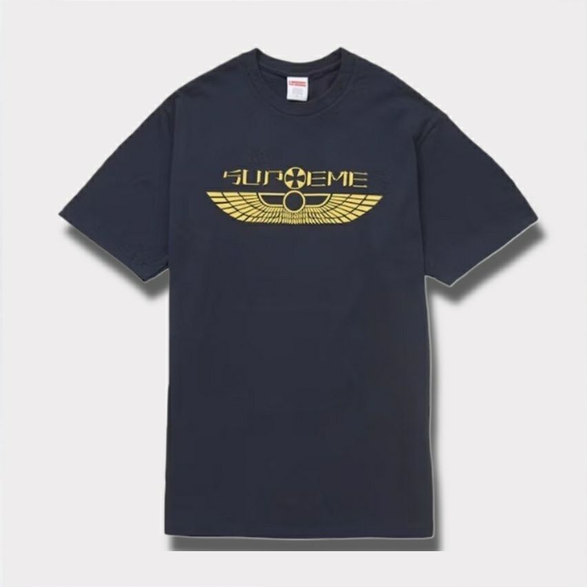  Supreme シュプリーム 2025SS Wings Tee ウィングスTシャツ ネイビー 紺