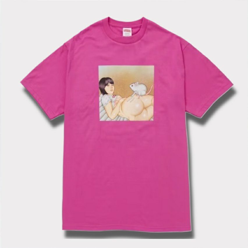 Supreme シュプリーム 2025SS Mouse Tee マウスTシャツ フーシャ