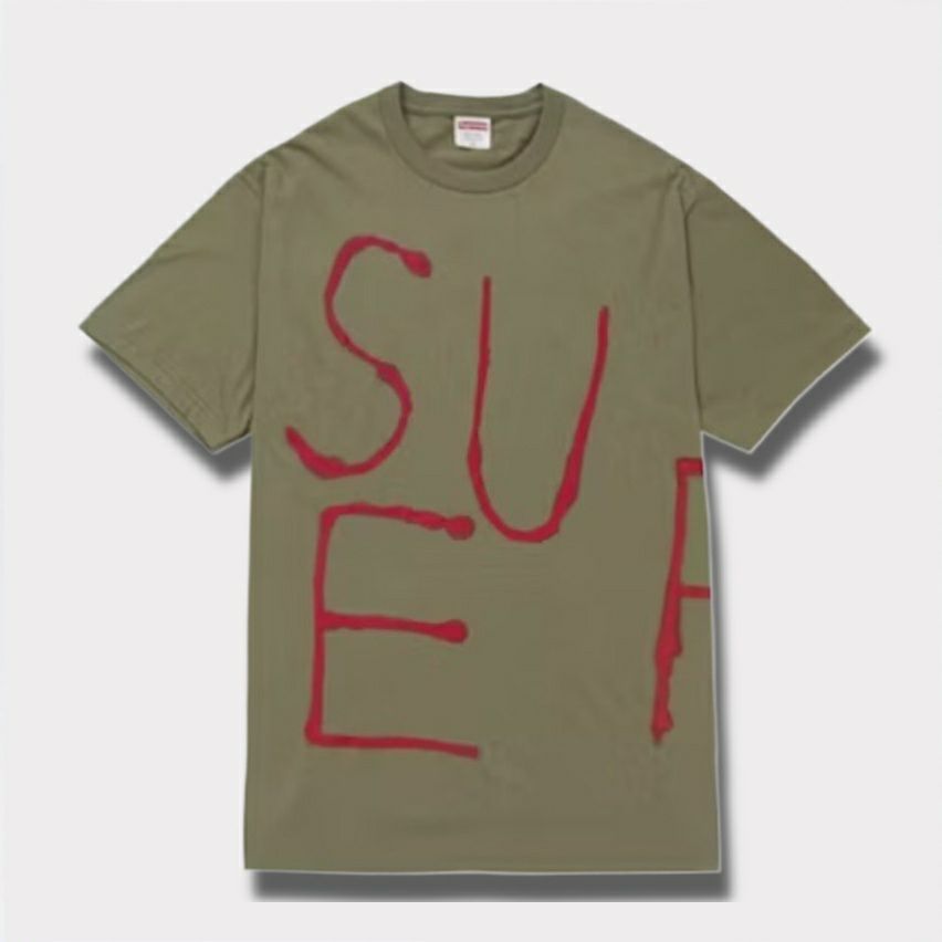 Supreme シュプリーム 2025SS Painted Tee ペイントTシャツ ライトオリーブ