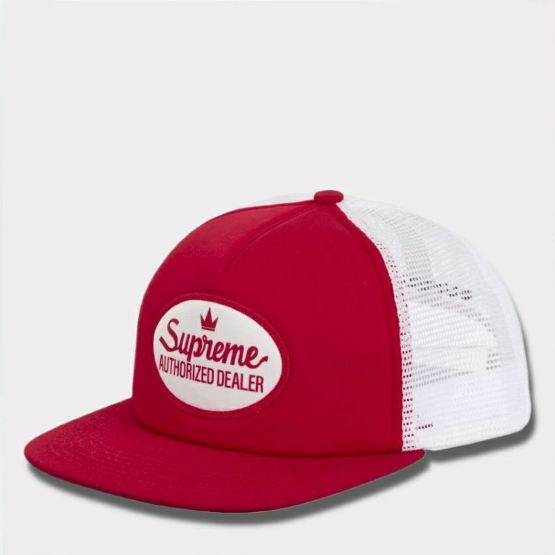  Supreme シュプリーム 2025SS Authorized Mesh Back 5Panel Cap オーソライズメッシュバック5パネルキャップ レッド 赤