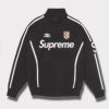 Supreme シュプリーム 2025SS Umbro Zip Up Sweater アンブロジップアップセーター ブラック 黒