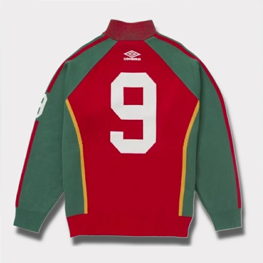 Supreme シュプリーム 2025SS Umbro Zip Up Sweater アンブロジップアップセーター レッド 赤1