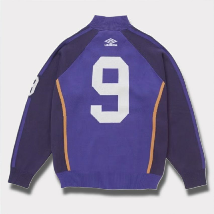 Supreme シュプリーム 2025SS Umbro Zip Up Sweater アンブロジップアップセーター　パープル1